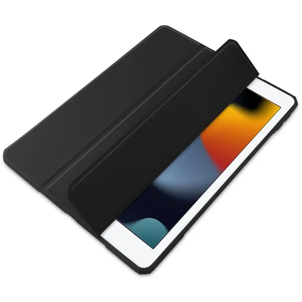 Etui Bizon Case Tab Clear Matt do Apple iPad 9/8/7 10.2 2021/2020/2019 czarne