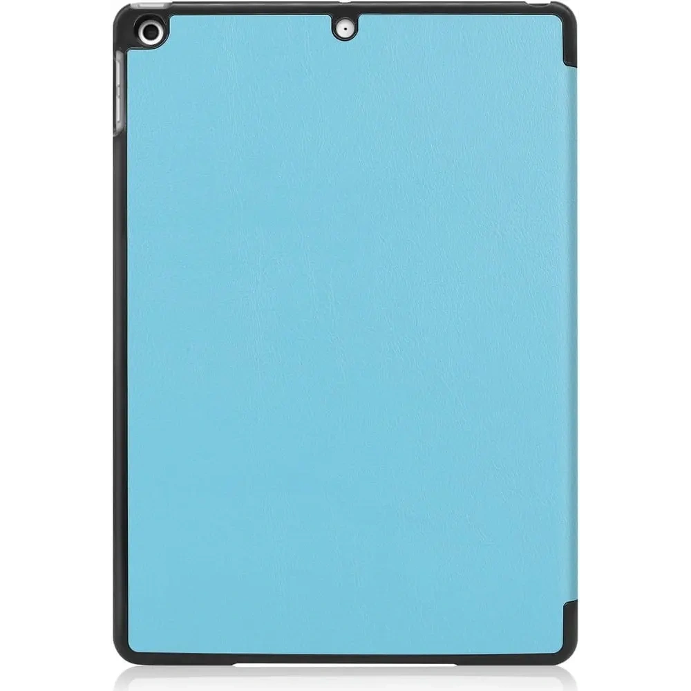 Etui Bizon Case Tab Croc do Apple iPad 9/8/7 10.2 2021/2020/2019 błękitne