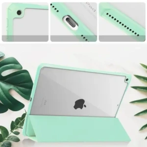 Kup Etui Bizon Case Tab Clear Matt do Apple iPad 9/8/7 10.2 2021/2020/2019 miętowe - BIZ53 - {ean13} - Sklep Home Screen