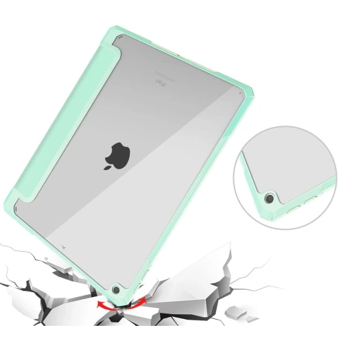 Kup Bizon Case Tab Clear Matt Apple iPad 9/8/7 10.2 2021/2020/2019 menta - BIZ53 - {ean13} - Sklep Home Screen