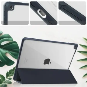 Kup Etui Bizon Case Tab Clear Matt do Apple iPad 9/8/7 10.2 2021/2020/2019 granatowe - BIZ54 - {ean13} - Sklep Home Screen