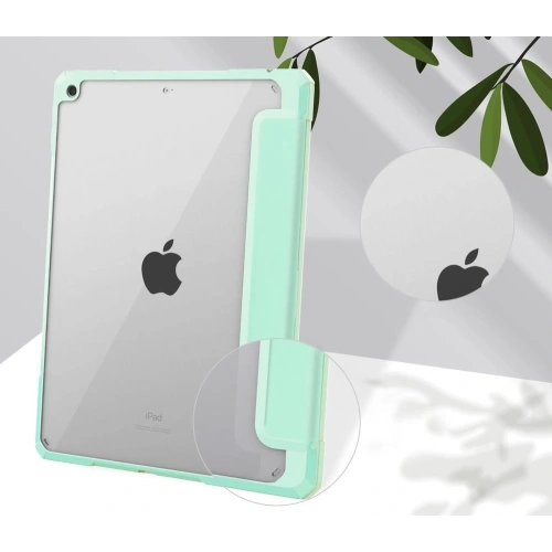 Kup Bizon Case Tab Clear Matt Apple iPad 9/8/7 10.2 2021/2020/2019 menta - BIZ53 - {ean13} - Sklep Home Screen