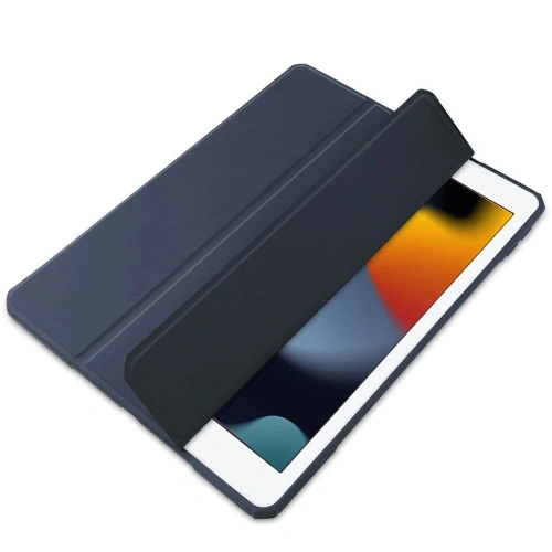 Kup Bizon Case Tab Clear Matt Apple iPad 9/8/7 10.2 2021/2020/2019 albastru marin - BIZ54 - {ean13} - Sklep Home Screen