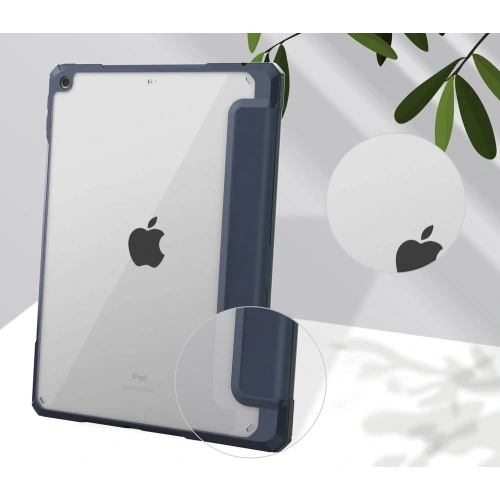Kup Bizon Case Tab Clear Matt Apple iPad 9/8/7 10.2 2021/2020/2019 albastru marin - BIZ54 - {ean13} - Sklep Home Screen