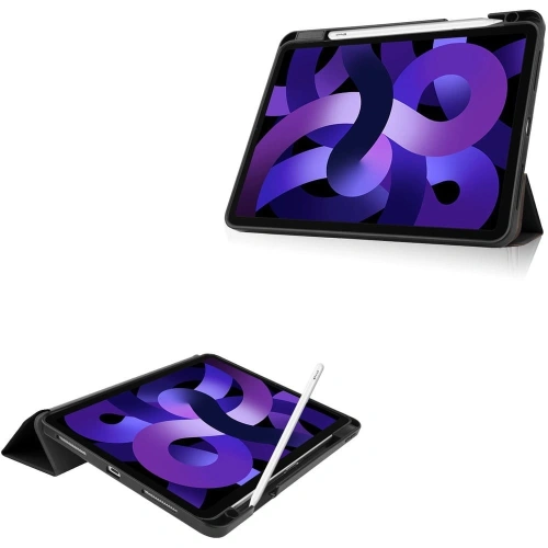 Kup Etui Bizon Case Tab Lizard do Apple iPad Air 5 / Air 4 czarne - BIZ56 - {ean13} - Sklep Home Screen
