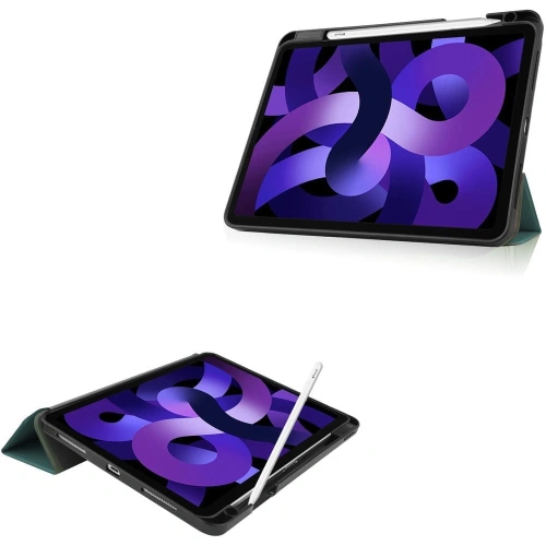 Kup Etui Bizon Case Tab Lizard do Apple iPad Air 5 / Air 4 ciemnozielone - BIZ57 - {ean13} - Sklep Home Screen