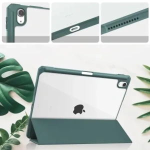 Kup Etui Bizon Case Tab Clear Matt do Apple iPad Air 6 / Air 5 / Air 4 / iPad Pro 11 2018 ciemnozielone - BIZ59 - {ean13} - Sklep Home Screen