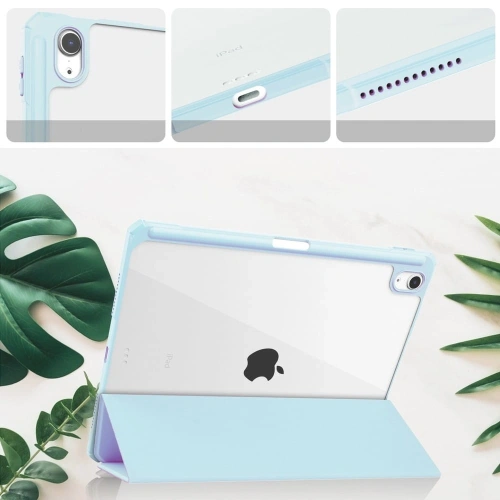 Kup Etui Bizon Case Tab Clear Matt do Apple iPad Air 6 / Air 5 / Air 4 / iPad Pro 11 2018 błękitne - BIZ60 - {ean13} - Sklep Home Screen