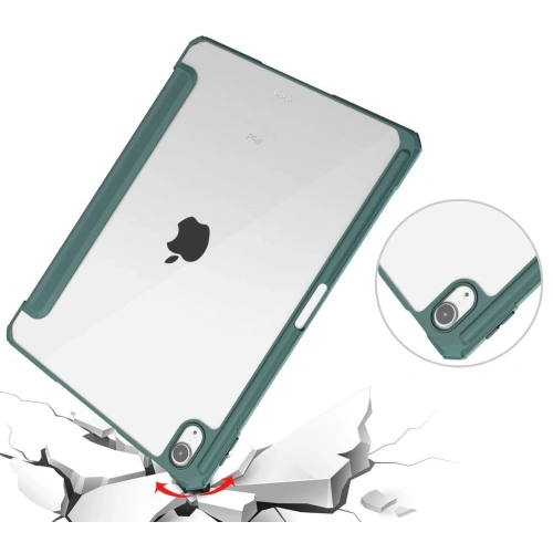 Kup Bizon Case Tab Klar Matt Apple iPad Air 6 / Air 5 / Air 4 / iPad Pro 11 2018 dunkelgrün - BIZ59 - {ean13} - Sklep Home Screen