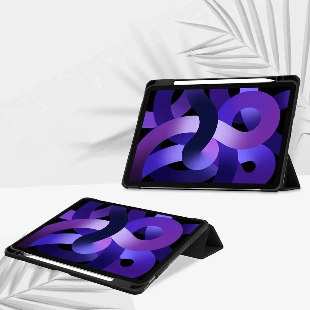 Etui Bizon Case Tab Clear Matt do Apple iPad Air 6 / Air 5 / Air 4 / iPad Pro 11 2018 czarne