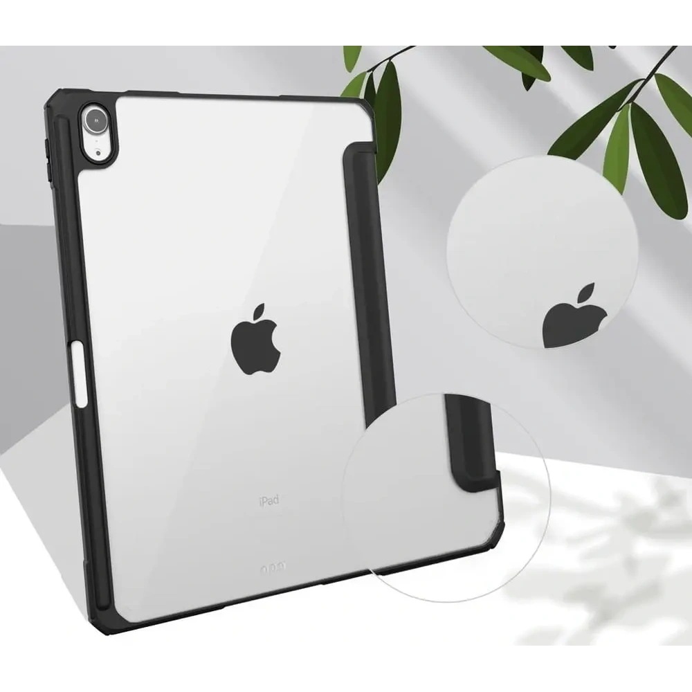 Etui Bizon Case Tab Clear Matt do Apple iPad Air 6 / Air 5 / Air 4 / iPad Pro 11 2018 czarne
