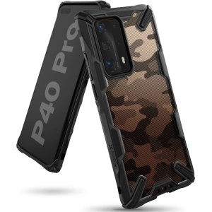 Kup Ringke Tasche Fusion-X Huawei P40 Pro Camo (Moro) Schwarz - RGK1147MOB - {ean13} - Sklep Home Screen