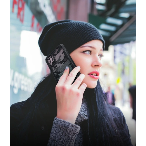 Kup Ringke Tasche Fusion-X Huawei P40 Pro Camo (Moro) Schwarz - RGK1147MOB - {ean13} - Sklep Home Screen