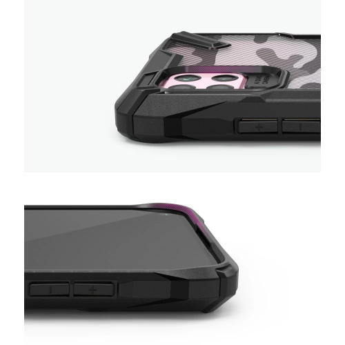Kup Etui Ringke Fusion-X Huawei P40 Pro Camo (Moro) Black - RGK1147MOB - {ean13} - Sklep Home Screen