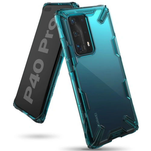 Kup Etui Ringke Fusion-X Huawei P40 Pro Turquoise Green - RGK1146GRN - {ean13} - Sklep Home Screen