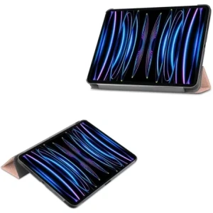 Kup Etui Bizon Case Tab Croc do Apple iPad Pro 11 2022/2021/2020/2018 różowozłote - BIZ65 - {ean13} - Sklep Home Screen