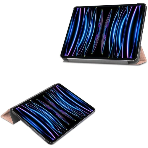 Kup Bizon Case Tab Croc Apple iPad Pro 11 2022/2021/2020/2018 aur roz - BIZ65 - {ean13} - Sklep Home Screen