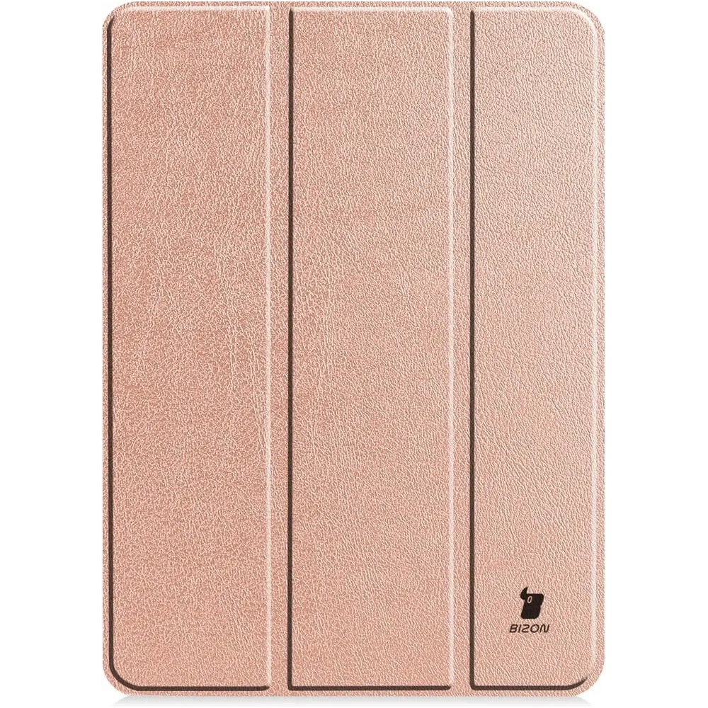 Etui Bizon Case Tab Croc do Apple iPad Pro 11 2022/2021/2020/2018 różowozłote