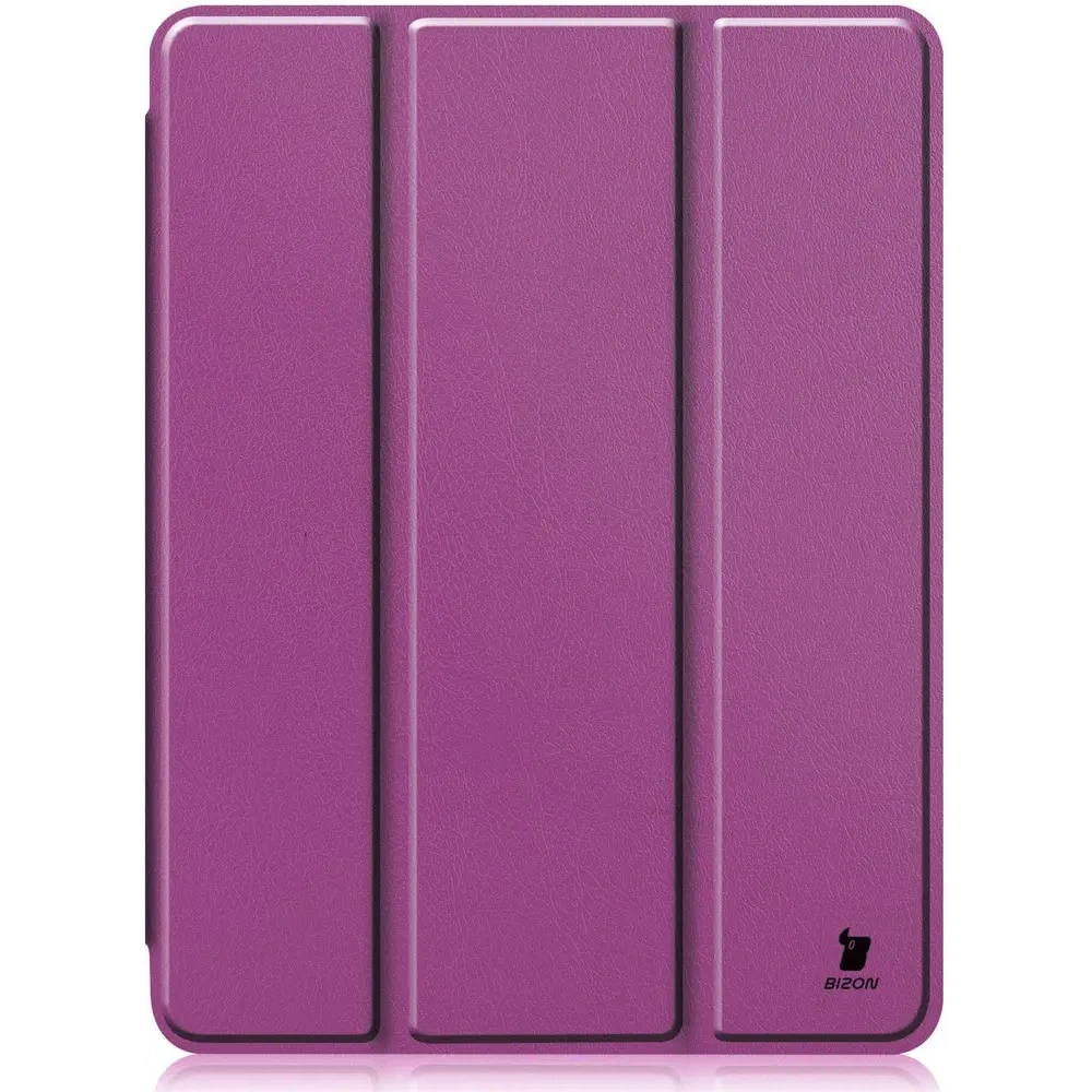 Etui Bizon Case Tab Lizard do Apple iPad Pro 11 2022/2021/2020/2018 ciemnofioletowe
