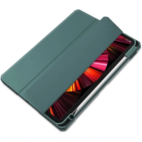 Kup Etui Bizon Case Tab Clear Matt do Apple iPad Pro 11 2022/2021/2020/2018 ciemnozielone - BIZ69 - {ean13} - Sklep Home Screen