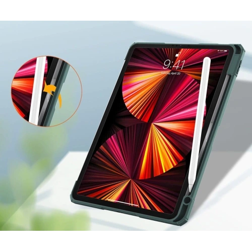 Kup Bizon Case Tab Clear Matt Apple iPad Pro 11 2022/2021/2020/2018 verde închis - BIZ69 - {ean13} - Sklep Home Screen