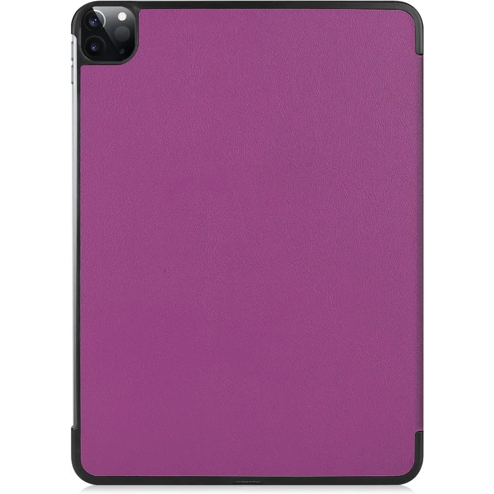 Etui Bizon Case Tab Croc do Apple iPad Pro 11 2022/2021/2020/2018 ciemnofioletowe