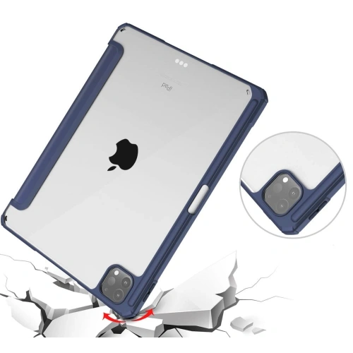 Kup Bizon Case Tab Clear Matt Apple iPad Pro 11 2022/2021/2020/2018 tengerészkék - BIZ72 - {ean13} - Sklep Home Screen