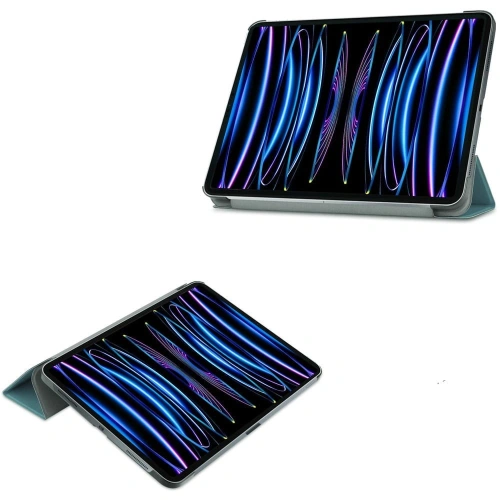 Kup Bizon Case Tab Croc Apple iPad Pro 11 2022/2021/2020/2018 sötétzöld - BIZ73 - {ean13} - Sklep Home Screen