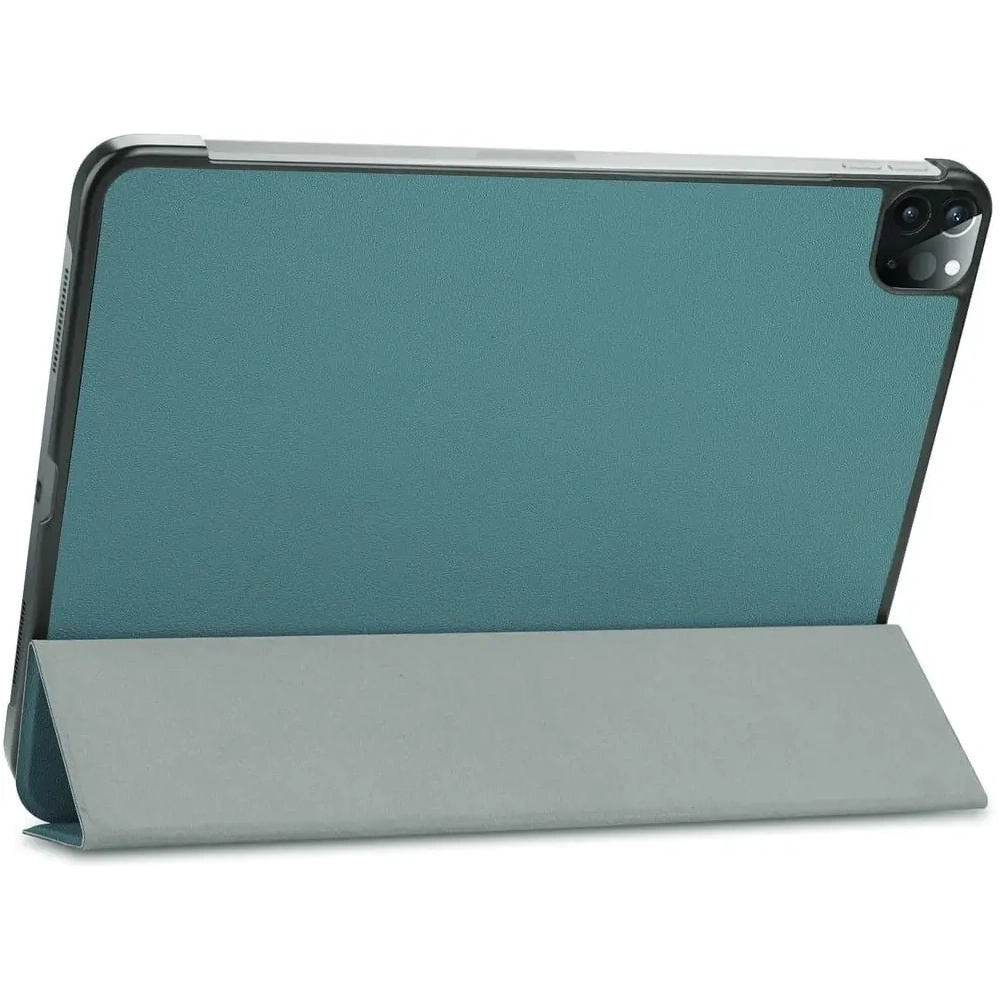 Etui Bizon Case Tab Croc do Apple iPad Pro 11 2022/2021/2020/2018 ciemnozielone