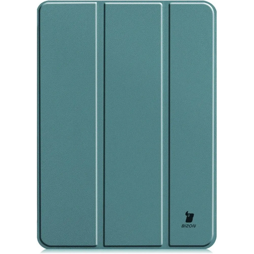Etui Bizon Case Tab Croc do Apple iPad Pro 11 2022/2021/2020/2018 ciemnozielone