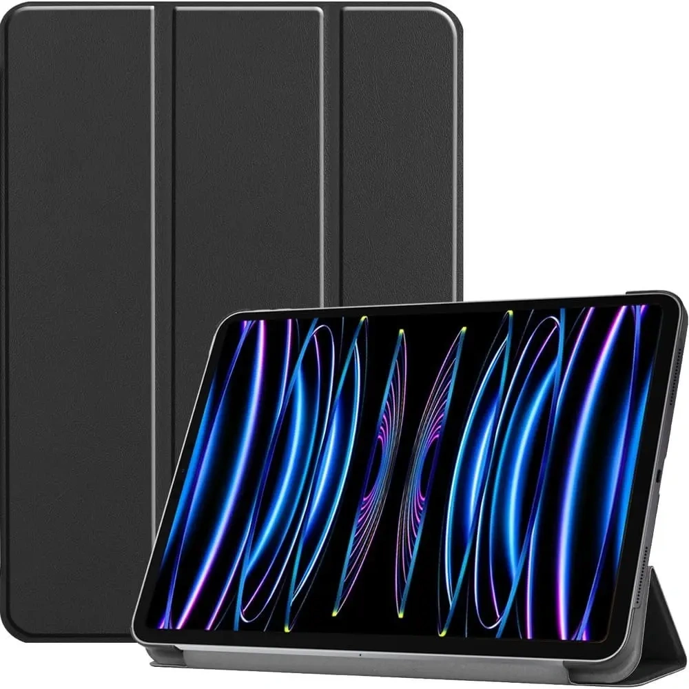 Etui Bizon Case Tab Croc do Apple iPad Pro 11 2022/2021/2020/2018 czarne