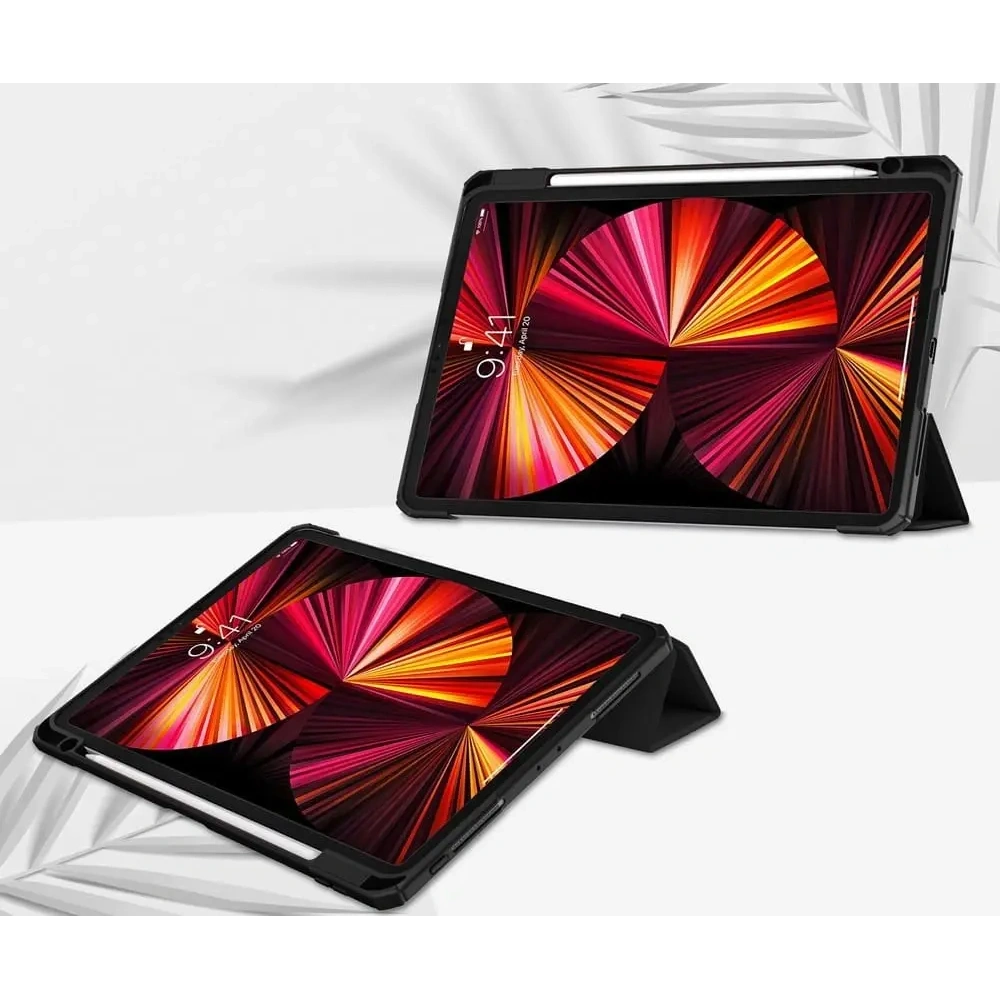 Etui Bizon Case Tab Clear Matt do Apple iPad Pro 11 2022/2021/2020/2018 czarne