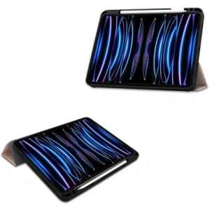 Kup Etui Bizon Case Tab Lizard do Apple iPad Pro 11 2022/2021/2020/2018 różowozłote - BIZ76 - {ean13} - Sklep Home Screen