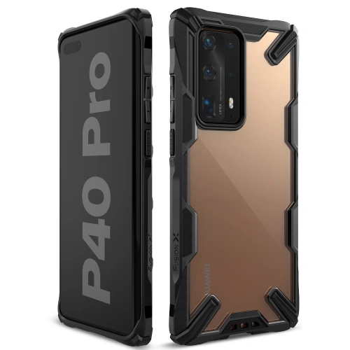 Kup Etui Ringke Fusion-X Huawei P40 Pro Black - RGK1145BLK - {ean13} - Sklep Home Screen