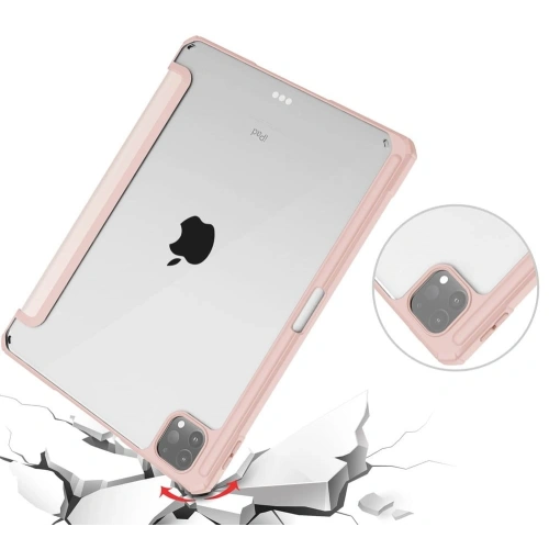 Kup Etui Bizon Case Tab Clear Matt do Apple iPad Pro 11 2022/2021/2020/2018 różowozłote - BIZ77 - {ean13} - Sklep Home Screen