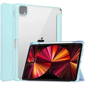 Kup Etui Bizon Case Tab Clear Matt do Apple iPad Pro 11 2022/2021/2020/2018 błękitne - BIZ78 - {ean13} - Sklep Home Screen