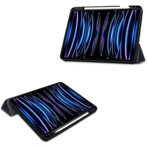 Kup Etui Bizon Case Tab Lizard do Apple iPad Pro 11 2022/2021/2020/2018 granatowe - BIZ79 - {ean13} - Sklep Home Screen