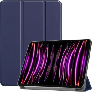 Kup Etui Bizon Case Tab Croc do Apple iPad Pro 12.9 2022/2021/2020/2018 granatowe - BIZ80 - {ean13} - Sklep Home Screen