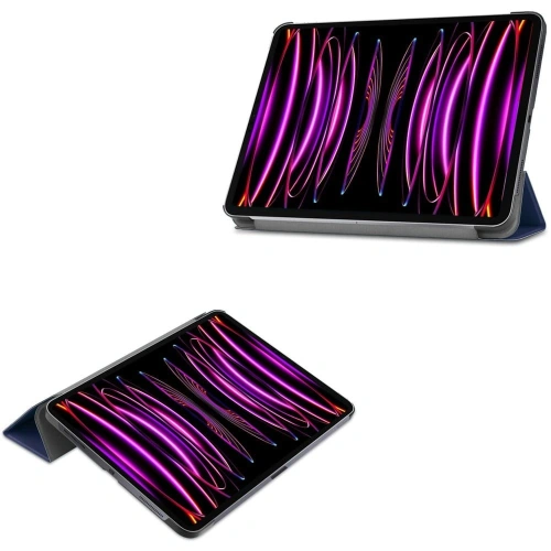 Kup Etui Bizon Case Tab Croc do Apple iPad Pro 12.9 2022/2021/2020/2018 modré - BIZ80 - {ean13} - Sklep Home Screen