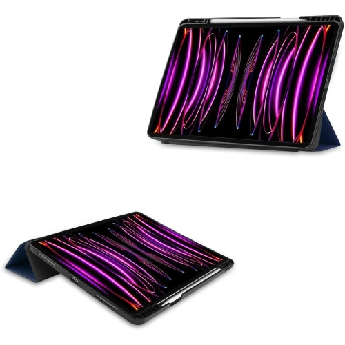 Kup Etui Bizon Case Tab Lizard do Apple iPad Pro 12.9 2022/2021/2020/2018 modré - BIZ81 - {ean13} - Sklep Home Screen