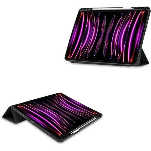 Kup Bizon Case Tab Lizard Apple iPad Pro 12.9 2022/2021/2020/2018 fekete - BIZ82 - {ean13} - Sklep Home Screen