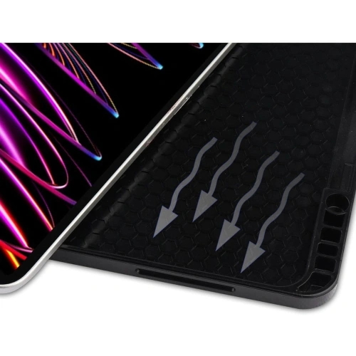 Kup Bizon Case Tab Lizard Apple iPad Pro 12.9 2022/2021/2020/2018 fekete - BIZ82 - {ean13} - Sklep Home Screen
