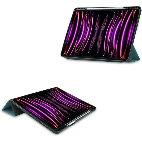 Kup Bizon Case Tab Lizard Apple iPad Pro 12.9 2022/2021/2020/2018 dunkelgrün - BIZ83 - {ean13} - Sklep Home Screen