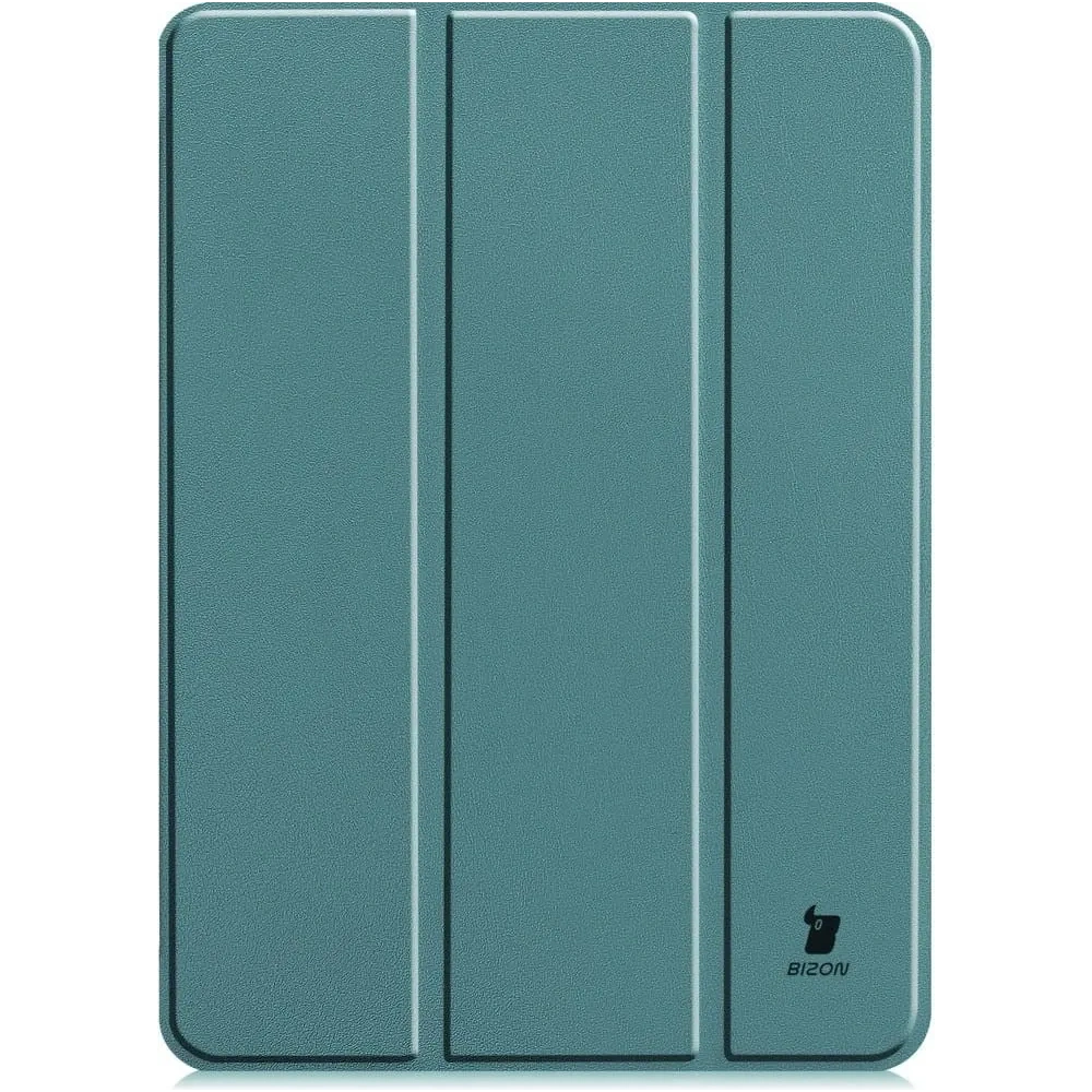 Etui Bizon Case Tab Croc do Apple iPad Pro 12.9 2022/2021/2020/2018 ciemnozielone