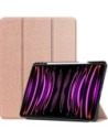 Etui Bizon Case Tab Lizard do Apple iPad Pro 12.9 2022/2021/2020/2018 różowozłote