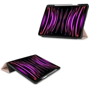 Kup Etui Bizon Case Tab Lizard do Apple iPad Pro 12.9 2022/2021/2020/2018 różowozłote - BIZ86 - {ean13} - Sklep Home Screen