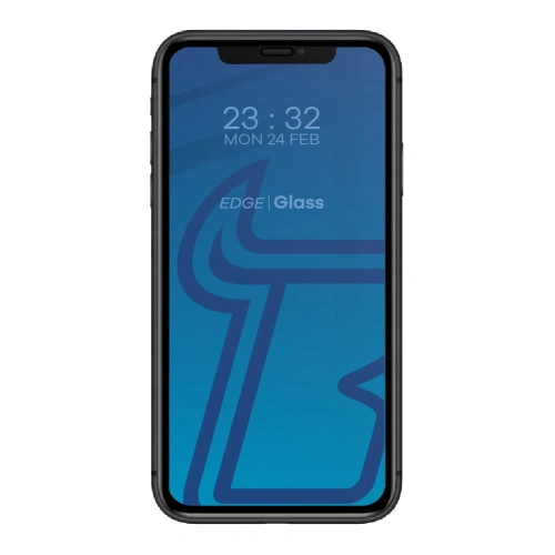 Kup Szkło hartowane Bizon Glass Edge do Apple iPhone 11 / XR czarne - BIZ89 - {ean13} - Sklep Home Screen