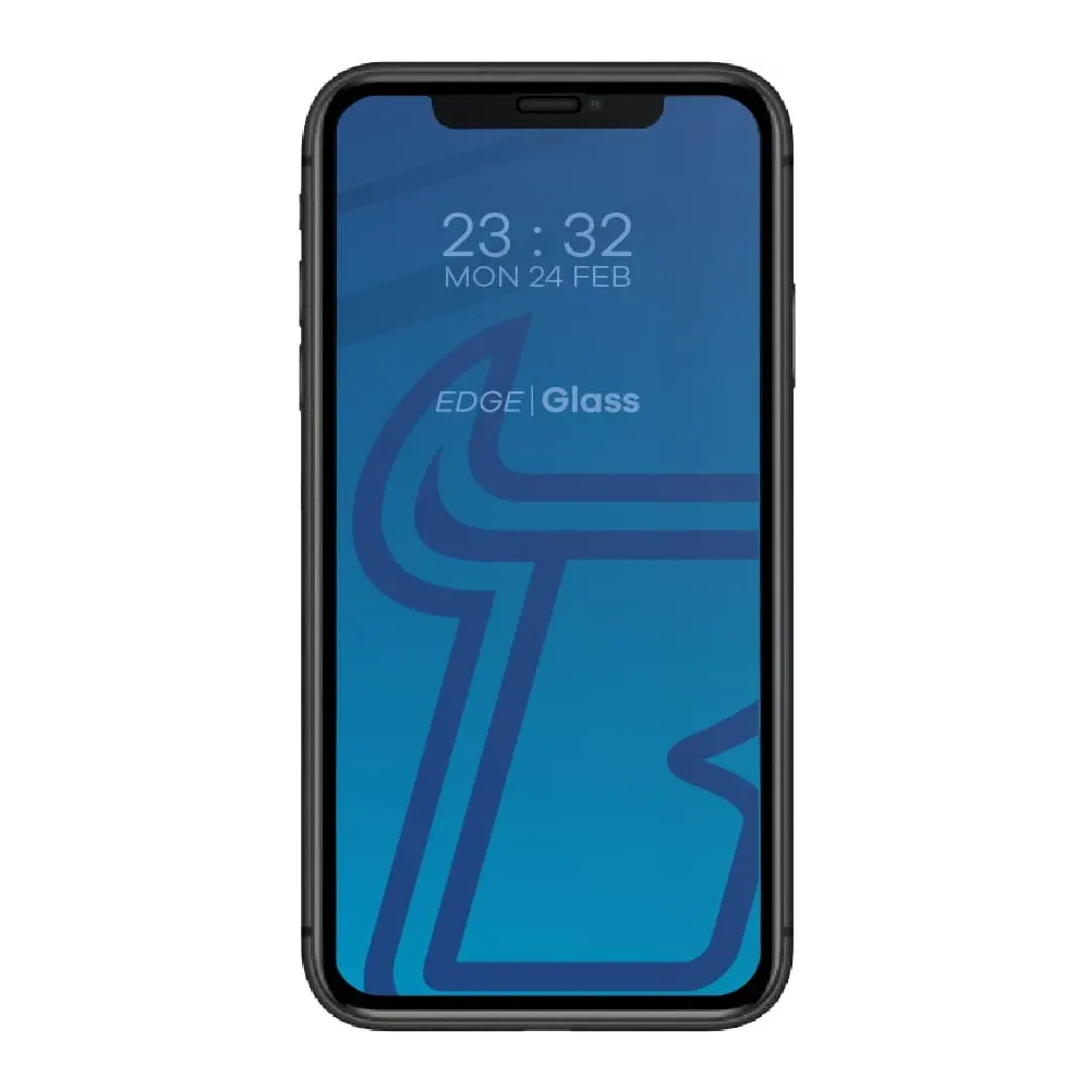 Szkło hartowane Bizon Glass Edge do Apple iPhone 11 / XR czarne