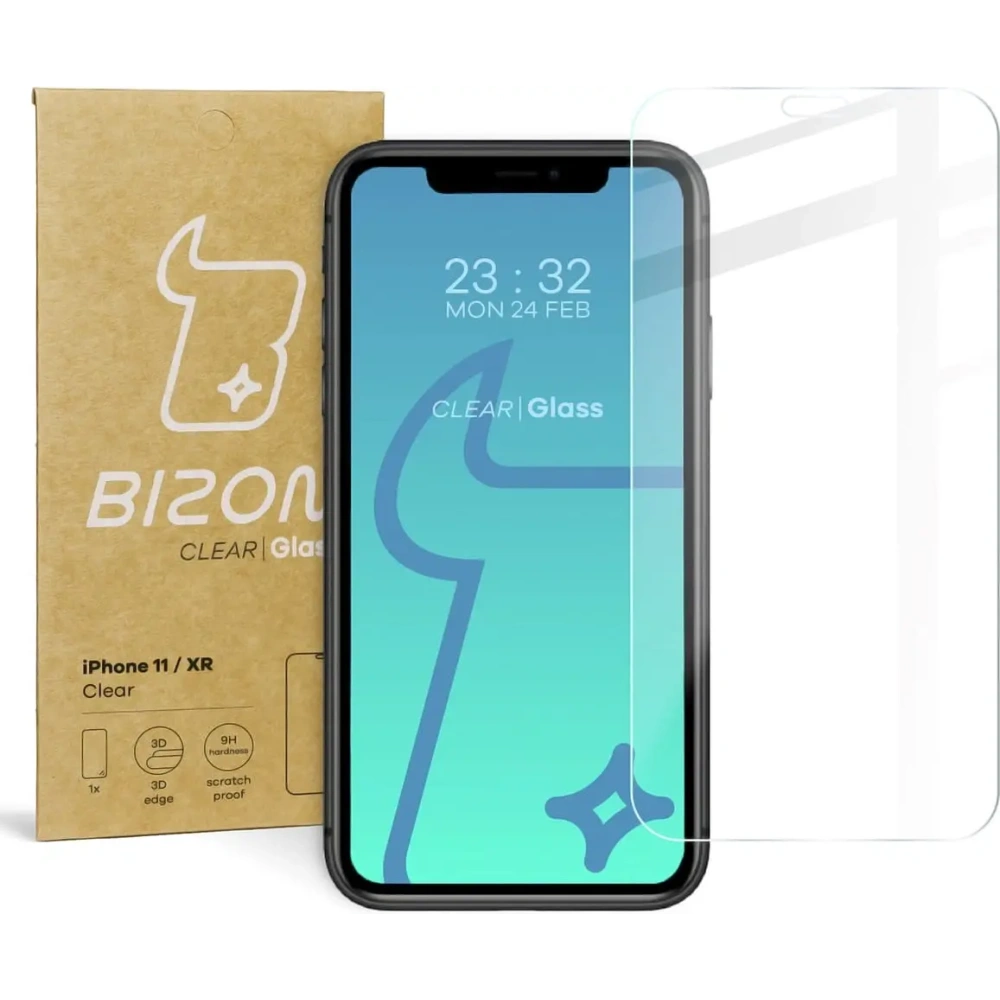 Szkło hartowane Bizon Glass Clear do Apple iPhone 11 / Xr