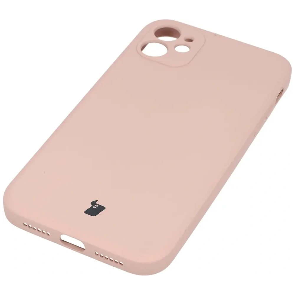 Etui Bizon Case Silicone do Apple iPhone 11 jasnoróżowe